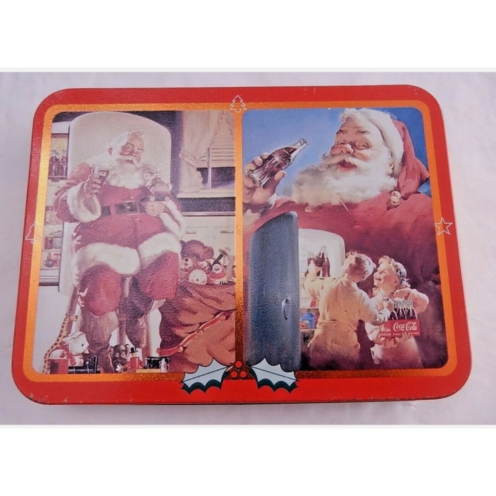 Coca Cola Playing Cards Santa